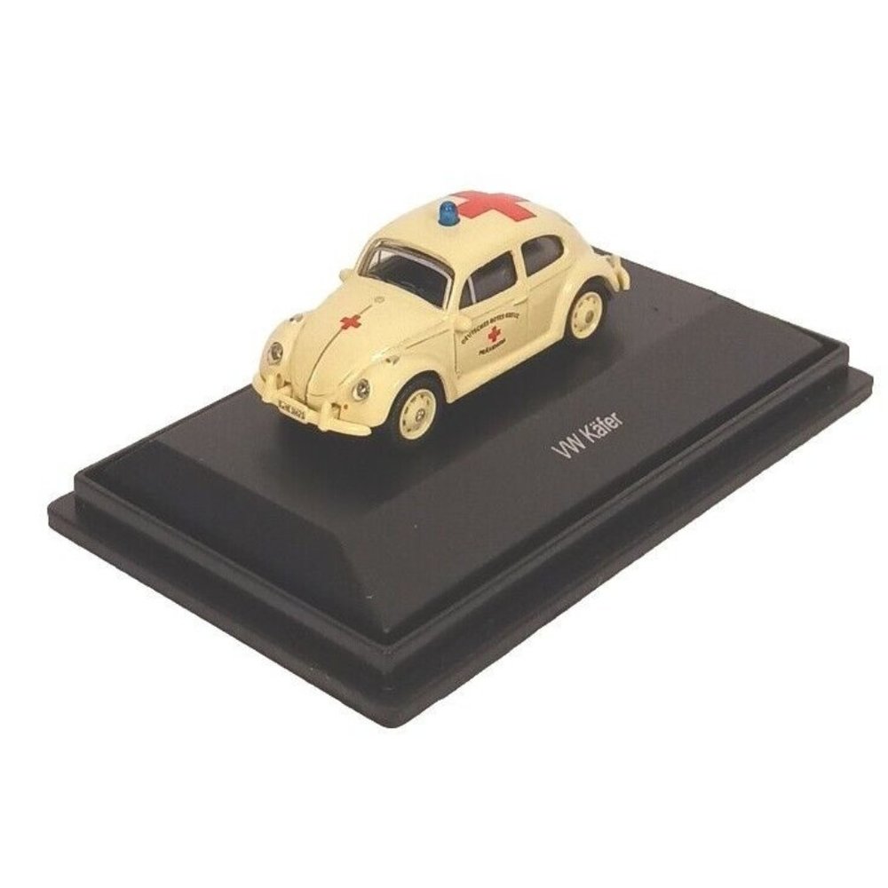 Schuco Volkswagon Beetle Red Cross VW Diecast 1:87 Deutsches Rotes Kreuz